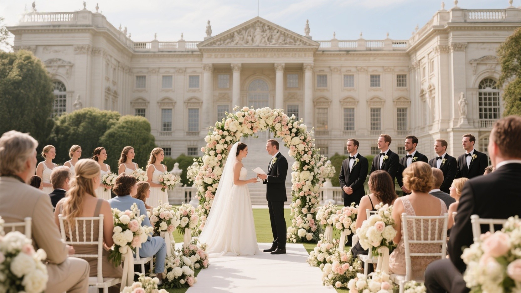 Modern secular wedding vows example